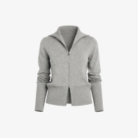 BSCO AVERY Knitted Double Zip Sweater Top Only