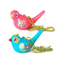 水鳥音樂小鳥口哨哨子兒童寶寶吹奏喇叭樂器彩繪個月戲水玩具