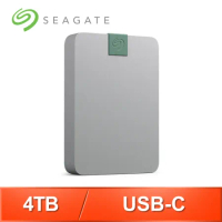 Seagate 希捷 Ultra Touch 4TB 外接硬碟《卵石灰》(STMA4000400)