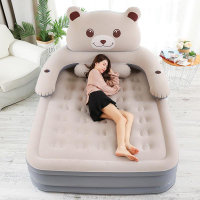 充氣床墊加高家用雙人加厚可愛卡通龍貓床便攜式單人自動沖氣墊床