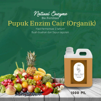 Pupuk Enzim Cair Organik Natural Enzyme Bio Fertilizer Kemasan 1 liter jerigen