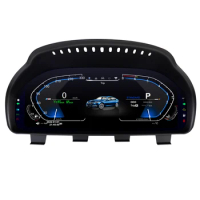Chedux 12.3-inch Digital Instrument Panel for BMW 5 6 7 Series F10 F11 X3 X4 CIC NBT Dashboard Blue Light Anti-glare LCD Screen