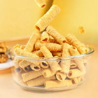 Delicious Crispy Ready To Eat Biscuits Dessert Baking Ingredients Food Spicy Seafood Flavor Egg Roll