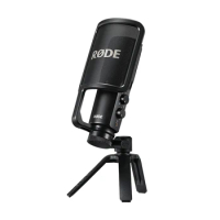RODE NT-USB+ Computer USB Dubbing K Song Live Gaming 3.5mm/USB Condenser Diaphragm Capsule Studio Microphone