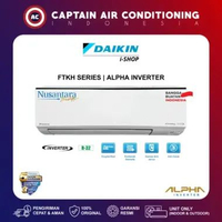 DAIKIN AC Split FTKH-25 / FTKH25 1 PK Alpha Inverter Nusantara Prestige
