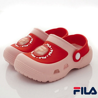 FILA斐樂頂級童鞋-電燈園丁鞋7-S855W-515粉(中小童段)