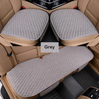 Flax Car Seat Cover Front Rear Seat Cushion for Mercedes W246 B-Class W245 W242 W247 B-Klasse B180 B200 B250 Car Accessories