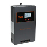 PowMr 100A Solar Controller 12/24/48V DC MPPT Charge for System