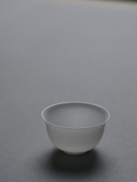 薄透光高溫骨瓷功夫茶杯茶具陶瓷杯硬度高小巧小號普洱杯迷你家用