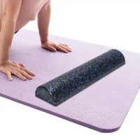 Half Foam Roller Fitness Equipment Muscle Roller High Density Pilates Exercise Home Foam Half Roller Massage Yoga Column Roller