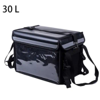 30L Extra Large Cooler Bag Car Ice Pack Insulated Thermal Lunch Pizza Bag Fresh Food delivery Container Refrigerator Bag