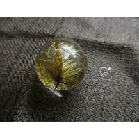 髮晶_鈦晶 水晶球 30mm 211019/鈦晶/水晶飾品/ [晶晶工坊-love2hm]