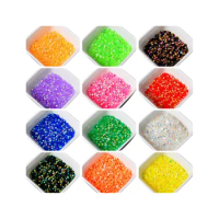 Large package 2-6mm AB jelly resin nail art rhinestone nail accessories DIY jelly rhinestone 3D mobile phone accessories