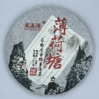 【盛嘉源】2020 薄荷塘(普洱茶 生茶 357g)