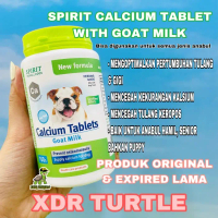 SPIRIT CALCIUM TABLET VITAMIN TULANG ANJING KUCING CEGAH PATAH TULANG