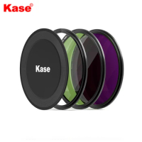 Kase 67/72/7782mm Wolverine Magnetic Entry-Level Filter Kit MCUV / ND64 / CPL / Lens Cap /Filter Bag