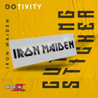 Cutting Sticker IRON MAIDEN