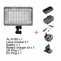 Aputure AL-H160 CRI95+Amaran 160 LED Video Light + Battery + Battery Charger, LED Video Light,for Canon Nikon SONY DSLR Camera