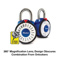 Master Lock Padlock Safe Portable Fun Rotating Disc Fixed Password Lock Gym Storage Cabinet Lock Combined Escape RoomLock