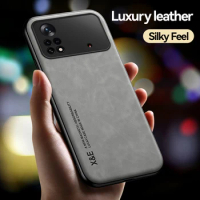 POCO X4 Pro 5G Case Silicone TPU Luxury Leather Cover For POCO M4 Pro 4G M3 X5 Pro 5G X3 NFC F4 GT F3 F5 Phone Case