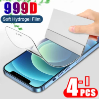 1-4PCS Hydrogel Film For LG Wind W41 Pro W31 V30 K22 Plus Velvet V60 G8 ThinQ V40 V50 Stylo 7 6 5 Q60 K92 K61 K51 K50 K42 K62