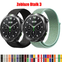 22mm Nylon Loop Strap for Zeblaze Btalk 3 Smartwatch Replacment Bracelet Sport Watchband Correa for Zeblaze Btalk 3 Band