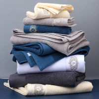 Austin Pure Cotton Towel Five-Star Hotel Crown Men's Antibacterial Extra Large Thickened Bath Towel 