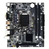 H55 Professional Motherboard LGA 1156 DDR3 RAM USB 2.0 Board Desktop Computer Motherboard 6 Channel Mainboard