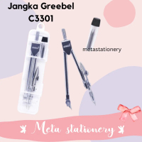 Math Set / Jangka Set / Jangka Besi / Jangka Greebel C3301