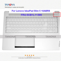 Original New 5CB1L11390 For Lenovo IdeaPad Slim 5 16ABR8 Palmrest Keyboard Bezel Upper Case C Cover Shell 82XF AL
