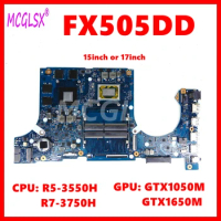 FX505DD Laptop Motherboard For ASUS FX95DT FX95DU FX505D FX505DT FX505DD FX705DT FX705DD Mainboard R5 R7 CPU GTX1050 GTX1650 GPU