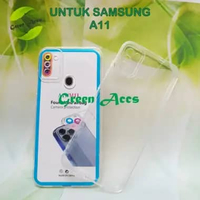 SILIKON ( SAMSUNG A11 ) CASE ANTI CRACK BENING / SOFTCASE / CASING SOFT HP HANDPHONE