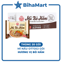 [THÙNG 20 GÓI] - OTTOGI - Mì nấu Ottogi hương vị Bò hầm, Mì Bò hầm Ottogi, Mì Ottogi Bò hầm, Mì nấu 