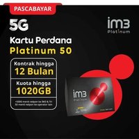 Kartu Perdana Platinum 50 3 Bulan