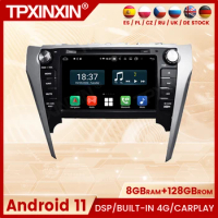 GPS Navigation Automotive Multimedia 2 Din Android For Toyota Camry 2012 2013 Radio Coche With Bluetooth Carplay Stereo Receiver
