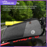 1~10PCS Nylon Bicycle Bag Frame Front Top Tube Bag Large Capacity Waterproof Mtb Bike Kettle Phone Beam Pack Cycling Accessories