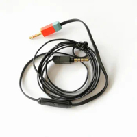 3.5mm Jack Audio Cord Cable Remote for Skullcandy Crusher Evo ANC Over-Ear Wireless Headphone