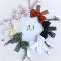 KONEKTOR PITA VINTAGE RAJUT KONEKTOR MASKER HIJAB STRAP MASKER PITA Estetik