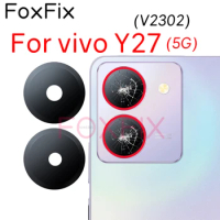 Rear Back Camera Glass Lens For vivo Y27 5G V2302 Replacement With Adhesive Sticker