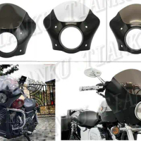 Motorcycle Headlight Fairing Windshield Mount Kit For Sportster XL883 XL1200 48 72