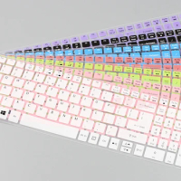 Silicone Keyboard Protective film Cover skin Protector for Acer Aspire E5-573G E15 F5-572G E5-552G T5000