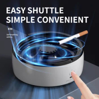 Rechargeable Ashtray Air Purifier For Home Living Room Office Car Mounted Smoking For Removing Second-hand Smoke Accendino Usb