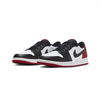 【NIKE 耐吉】Air Jordan 1 Retro Low OG Black Toe 黑紅腳趾 大童款 CZ0858-106