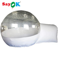 Sayok Outdoor Inflatable Bubble Dome Inflatable Transparent Igloo Tent Clear Bubble Tent for Family Backyard Camping