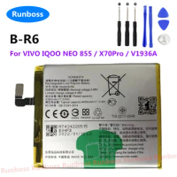 B-R6 4450mAh Mobile Phone Replacement Battery For Vivo IQOO NEO 855 / X70 Pro / V1936A Repair Part High Capacity Phone Batteries