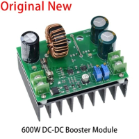 1PCS 600W Boost Module Power Supply DC-DC Step Up Constant Current Voltage 9v-60V To 12v-80V 48V 72V Booster Converter