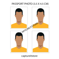 Passport Photo Print / Gambar Passport Murah (High Glossy Paper Waterproof)