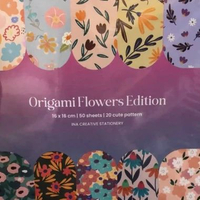 INA CREATIVE origami motif 16X16 flower