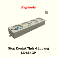 Stop Kontak Tipis / Stop Kontak Gepeng 4 Lubang / Colokan Tanpa Kabel SNI Asli Kuningan Linux