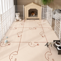 寵物地墊 寵物止滑墊 寵物地毯 寵物地墊防水防尿防滑pvc養貓專用狗窩圍欄可擦免洗墊子狗狗地毯『wl12593』